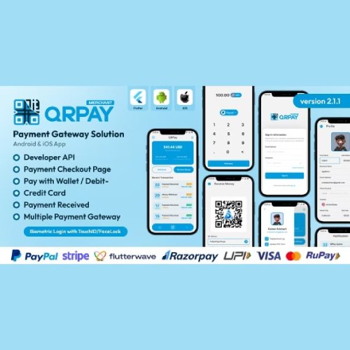 QRPay Merchant Payment Gateway Solution - Nulled Download - EmpireGPL