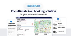 QuickCab: WooCommerce Taxi Booking Plugin - Nulled Download - EmpireGPL