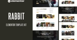 Rabbit - Equestrian & Horse Riding Club Elementor Template Kit - Nulled Download - EmpireGPL