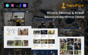 RapidFire – Military, Paintball & Airsoft Adventure WordPress Theme - Nulled Download - EmpireGPL