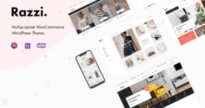 Razzi - Multipurpose WooCommerce WordPress Theme - Nulled Download - EmpireGPL
