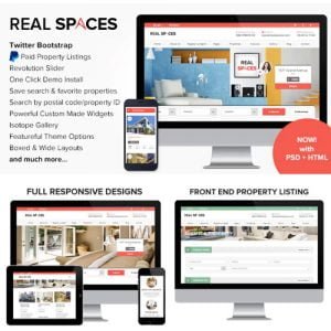 Real Spaces - WordPress Real Estate Theme - Nulled Download - EmpireGPL