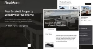 RealAcre - Real Estate & Property WordPress Theme - Nulled Download - EmpireGPL