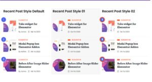 Recent Posts Widget for Elementor - Nulled Download - EmpireGPL