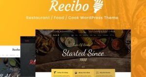 Recibo - Restaurant / Food / Cook WordPress Theme - Nulled Download - EmpireGPL