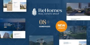 Rehomes - Real Estate Group WordPress Theme - Nulled Download - EmpireGPL