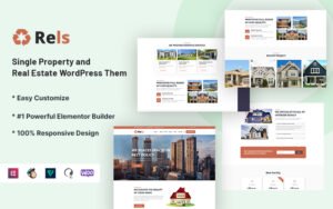 Rels - Single Property and Real Estate WordPress Theme - Nulled Download - EmpireGPL
