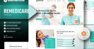 Remedicare - Dentist & Dental Clinic Template Kit - Nulled Download - EmpireGPL