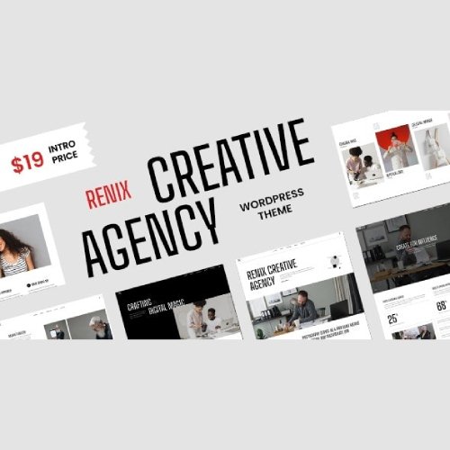 Renix - Creative Agency and Portfolio WordPress Theme - Nulled Download - EmpireGPL