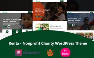 Renta - Nonprofit Charity WordPress Theme - Nulled Download - EmpireGPL