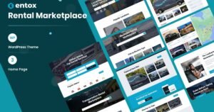 Rental Marketplace WordPress Theme - Entox - Nulled Download - EmpireGPL