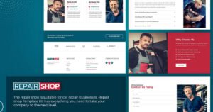 Repair Shop - Template Kit - Nulled Download - EmpireGPL