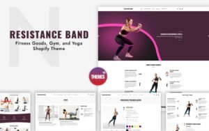 Resistance Band – One Product Fitness Goods, Gym, and Yoga Shopify Theme – OS 2.0 - Nulled Download - EmpireGPL