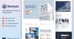 Restead – Real Estate & Property Elementor Template Kit - Nulled Download - EmpireGPL