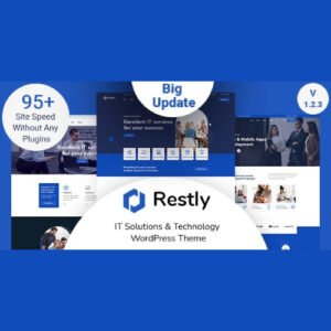 Restly - IT Solutions & Technology WordPress Theme - Nulled Download - EmpireGPL