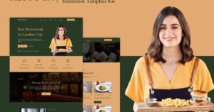 Restoca - Restaurant & Cafe Elementor Template Kit - Nulled Download - EmpireGPL