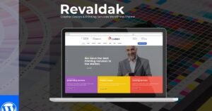 Revaldak - Printing Services WordPress Theme - Nulled Download - EmpireGPL
