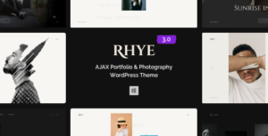 Rhye – AJAX Portfolio WordPress Theme - Nulled Download - EmpireGPL