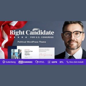 Right Candidate - Election Campaign and Political WordPress Theme - Nulled Download - EmpireGPL