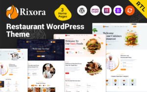 Rixora - Restaurant WordPress Theme - Nulled Download - EmpireGPL