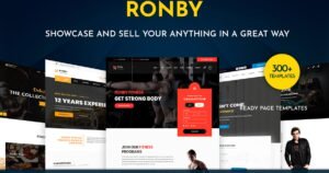Ronby | 6 Niche Business Multi-Purpose Theme - Nulled Download - EmpireGPL
