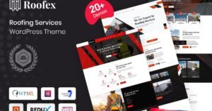 Roofio - Roofing WordPress Theme - Nulled Download - EmpireGPL