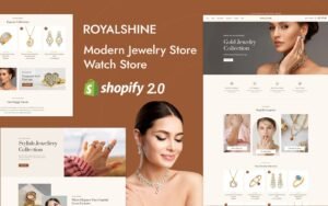 Royalshine - Jewelry Fashion Store Shopify 2.0 Responsive Theme Shopify Theme - Nulled Download - EmpireGPL