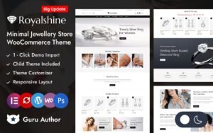 Royalshine - Minimal Jewellery Store Elementor WooCommerce Responsive Theme WooCommerce Theme - Nulled Download - EmpireGPL