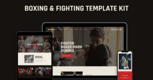 Rumble - Boxing, MMA & Fighting Elementor Template Kit - Nulled Download - EmpireGPL