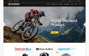 Runner - Sports Store OpenCart Template - Nulled Download - EmpireGPL