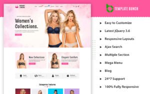 Runway Lingerie - Responsive Shopify Theme for eCommerce - Nulled Download - EmpireGPL