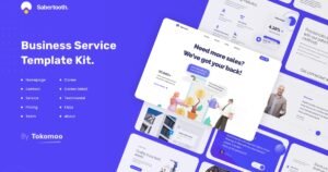 Sabertooth | Business Startup Elementor Template Kit - Nulled Download - EmpireGPL