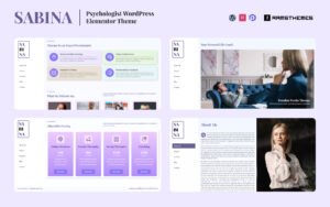 SABINA - Psychologist WordPress Theme - Nulled Download - EmpireGPL