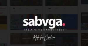 Sabvga - Modern & Creative Portfolio Theme - Nulled Download - EmpireGPL