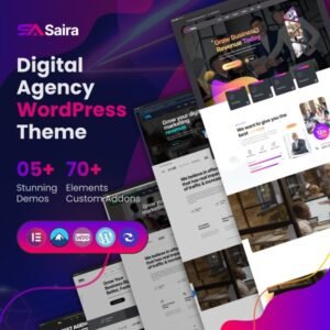 Saira - Digital Agency WordPress Theme - Nulled Download - EmpireGPL