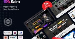 Sairio - Digital Agency WordPress Theme - Nulled Download - EmpireGPL