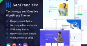 San Francisco - Creative WordPress Theme - Nulled Download - EmpireGPL