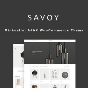 Savoy - Minimalist AJAX WooCommerce Theme - Nulled Download - EmpireGPL