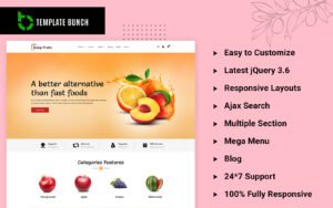 Scoop Fruits - Responsive Shopify Theme for eCommerce - Nulled Download - EmpireGPL