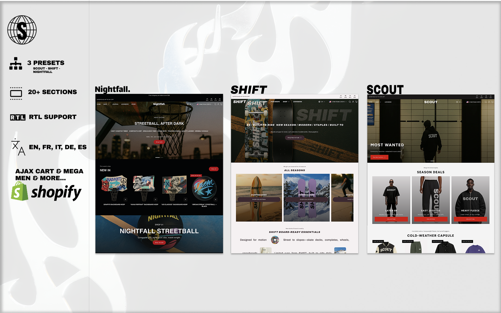 Scout – Shopify 2.0 Fashion Theme | Best Shopify Clothing Theme Shopify Theme - Nulled Download - EmpireGPL