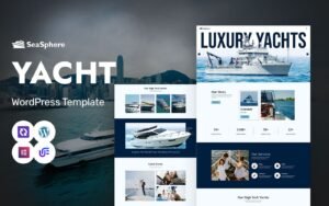 Seasphere - Luxury Yacht Rentals And Services WordPress Elementor Theme WordPress Theme - Nulled Download - EmpireGPL