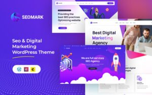 Seomark - Seo and Digital Marketing Agency WordPress Theme - Nulled Download - EmpireGPL