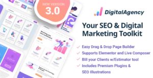 SEOWP - Digital Marketing Agency and SEO WordPress Theme - Nulled Download - EmpireGPL