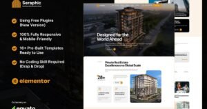 Seraphic - Real Estate & Construction Group Elementor Template Kit - Nulled Download - EmpireGPL