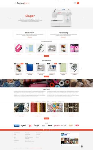 Sewing Items Shopify Theme - Nulled Download - EmpireGPL