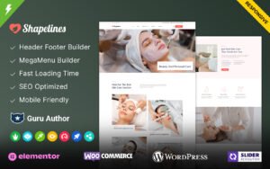 ShapeLines - Skin Beauty, Cosmetic and Medical WordPress Theme - Nulled Download - EmpireGPL