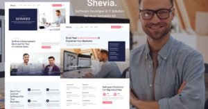Shevia - Software Developer & IT Solutions Service Template Kit - Nulled Download - EmpireGPL