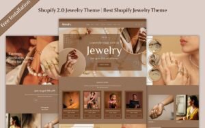 Shopify 2.0 Jewelry Shopify Theme | Best Luxury Jewelry Store Template - Nulled Download - EmpireGPL