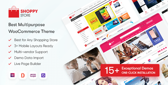 ShoppyStore - Multipurpose Elementor WooCommerce WordPress Theme (15+ Homepages & 3 Mobile Layouts) - Nulled Download - EmpireGPL
