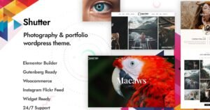 Shutter - Photography WordPress Theme - Nulled Download - EmpireGPL